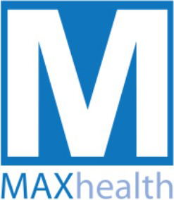 MAXhealth logo graphic